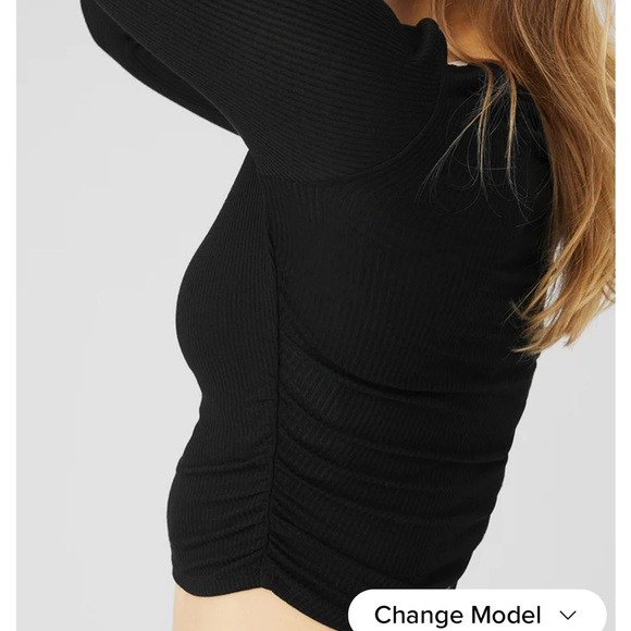 NWT Alo Gather Long Sleeve size small - Picture 3 of 6